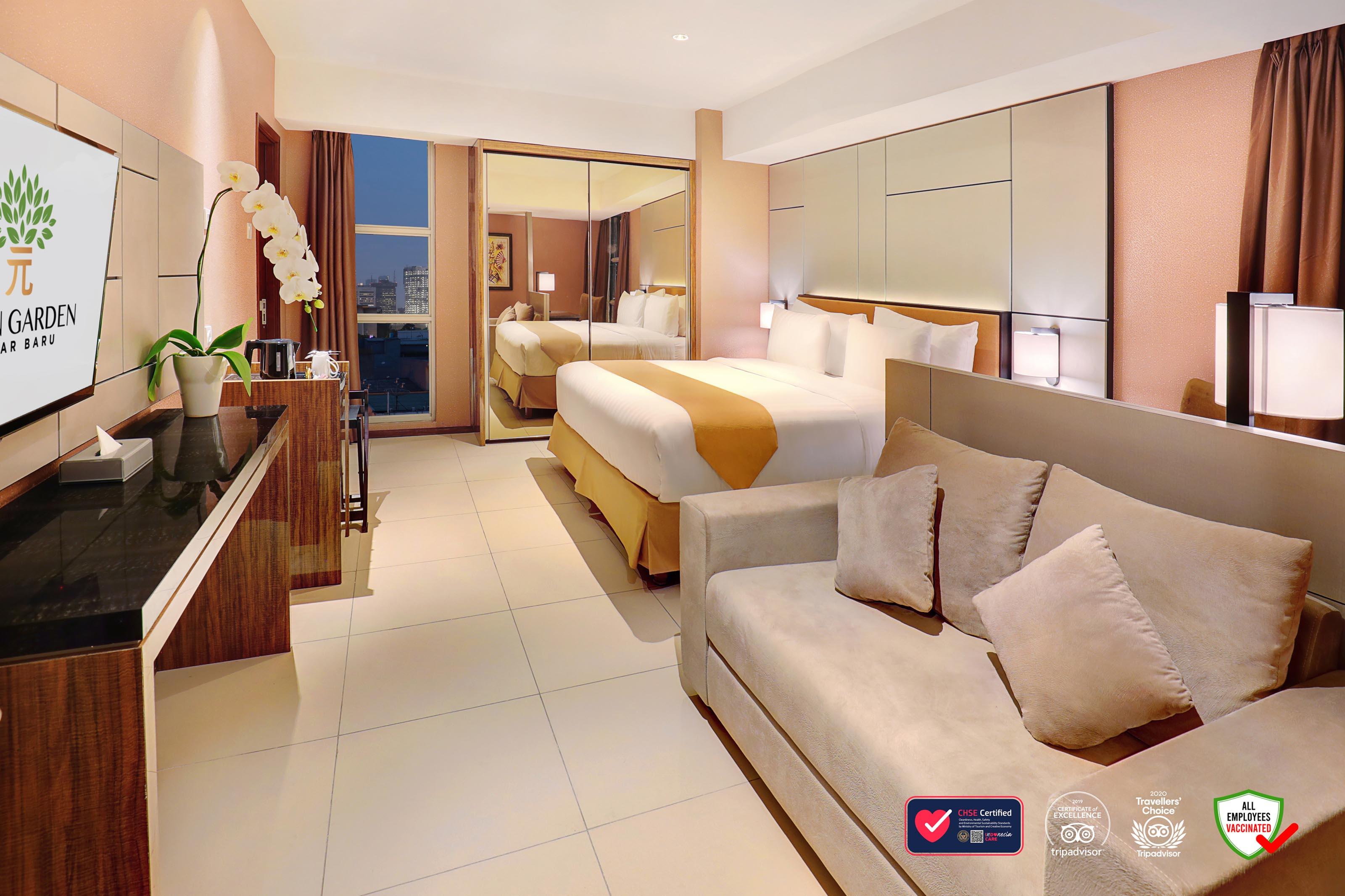 Yuan Garden Pasar Baru Hotel Jacarta Exterior foto